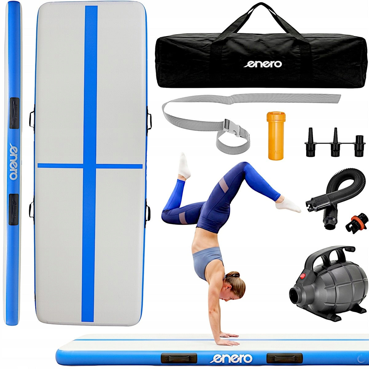 AIR TRACK 3m PATH ACROBATIC MAT GYMNASTIC MATTRESS FOR EXERCISE 15cm
