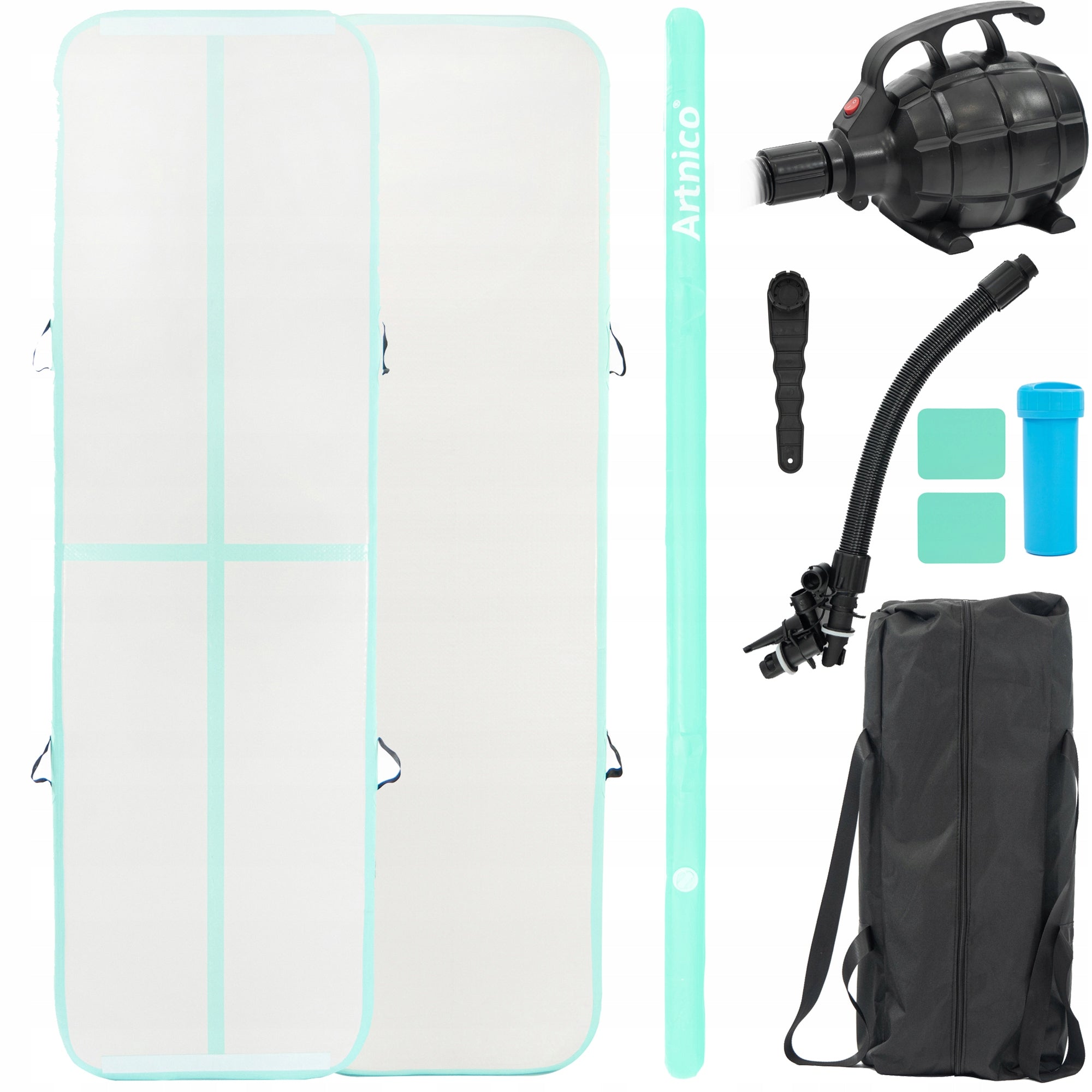 AIR TRACK 6M PATH ACROBATIC GYM MAT MATTRESS INFLATABLE PUMP