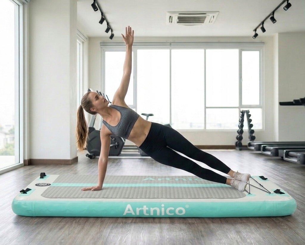 AIR TRACK ACROBATIC PATH 2,5M FOR SWIMMING TRAINING MAT WITH EXPANDERS Packaging status original