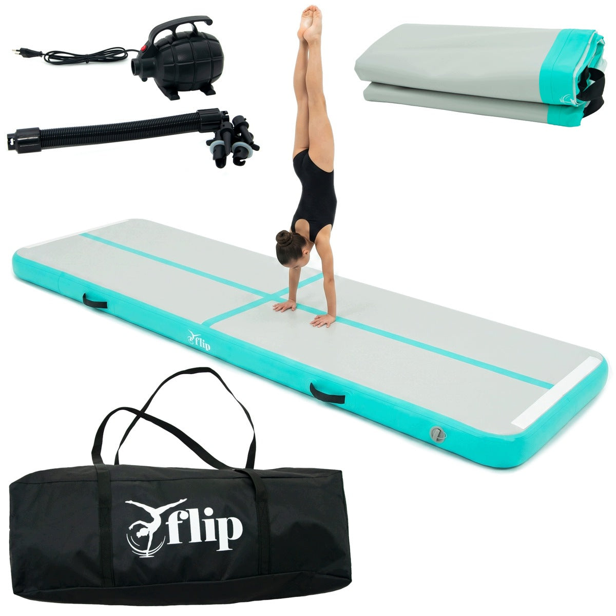 AIR TRACK MAT ACROBATIC EXERCISE MATTRESS GYMNASTIC PATH 4M