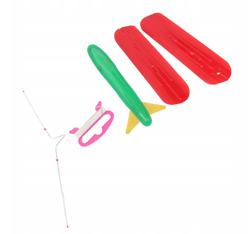 AIRCRAFT ROTORCRAFT KITE 2IN1 TOY PE Brand Goaduoynt
