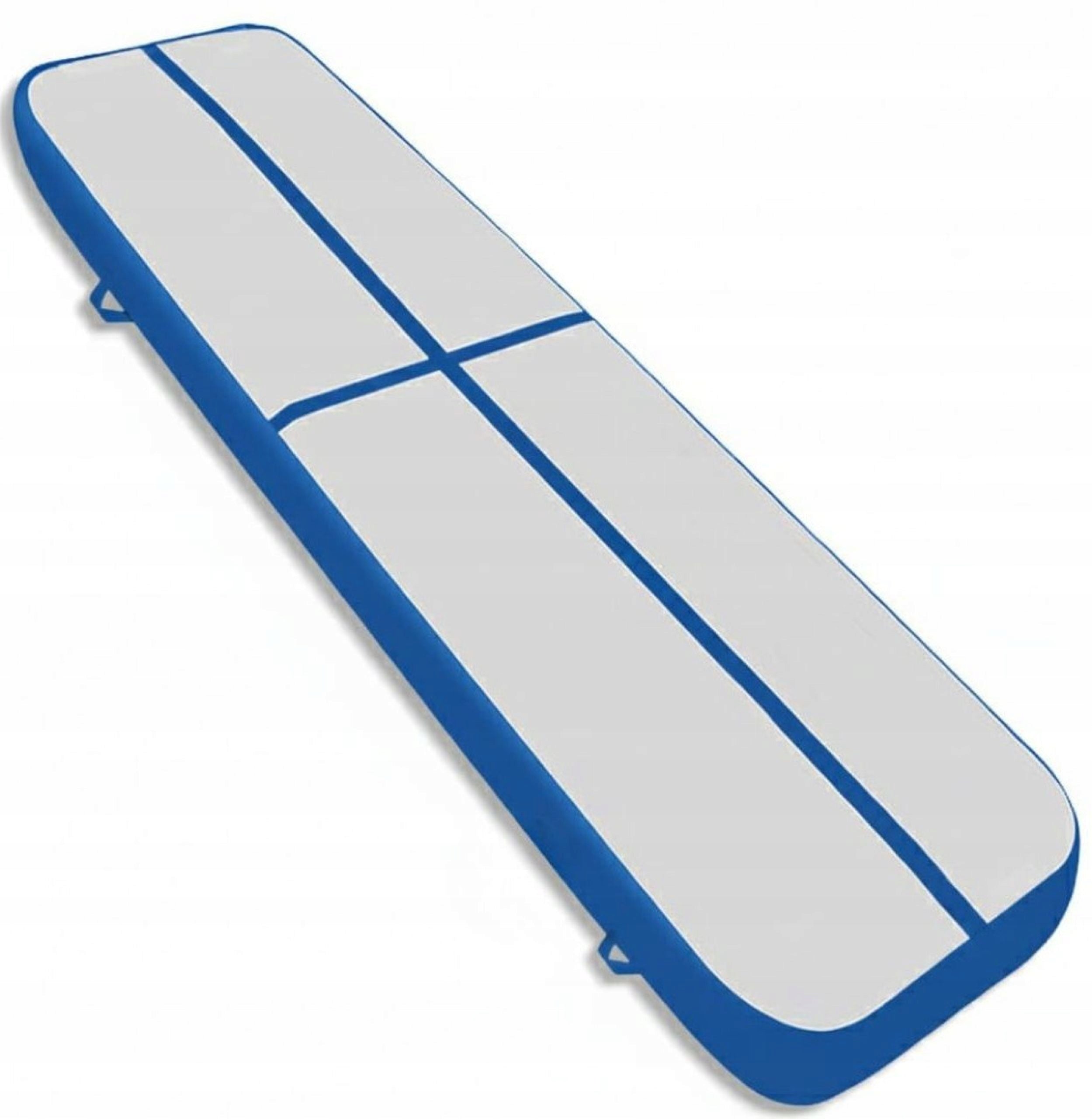 AIRTRACK GYMNASTIC MATTRESS ACROBATIC PATH BLUE 400X100X20 Thickness 10 cm