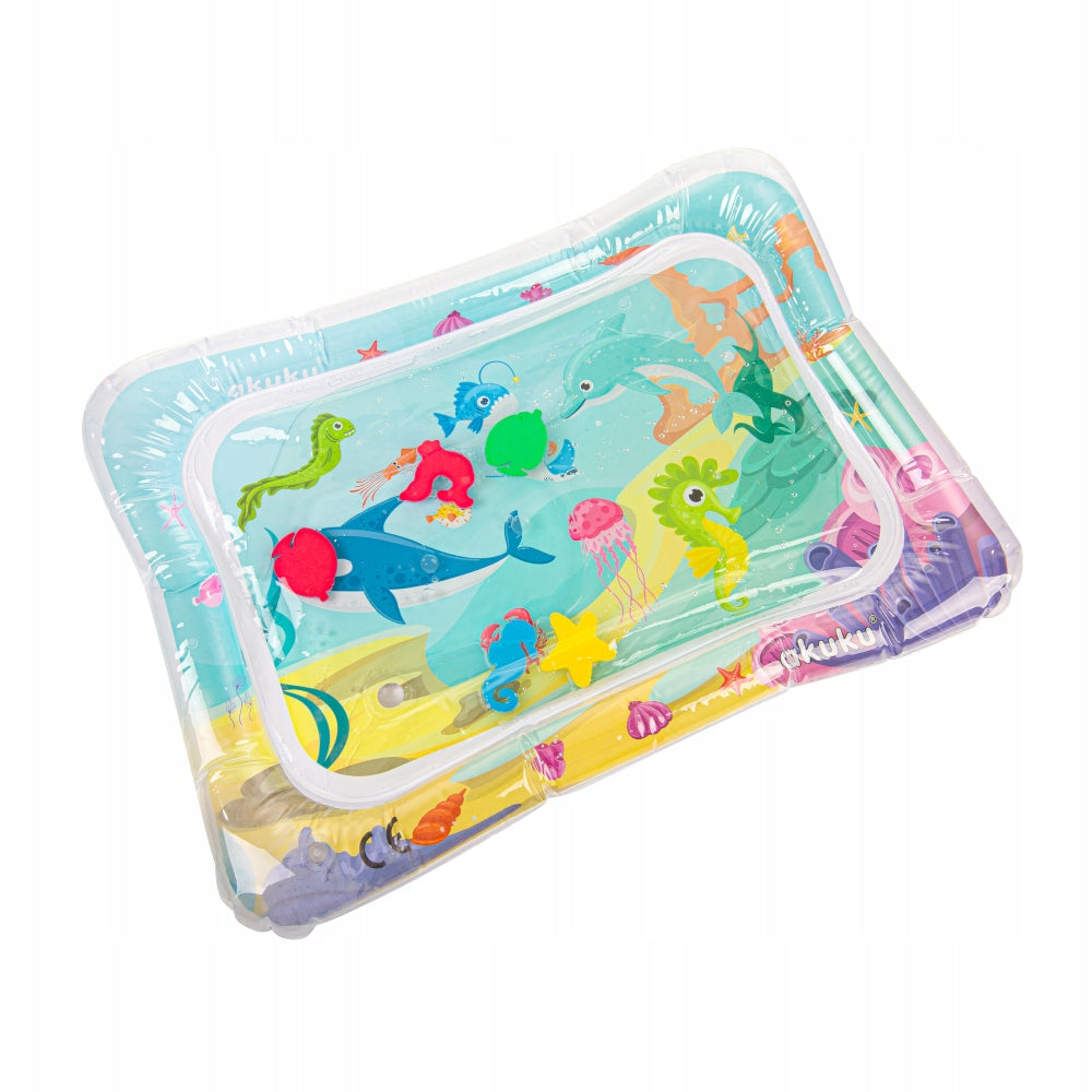 AKUKU SENSORY WATER MAT INFLATABLE POOL Color multicolor