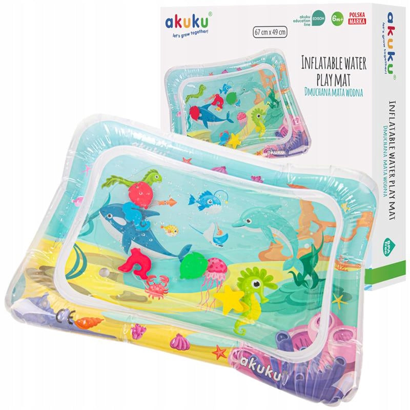 AKUKU SENSORY WATER MAT INFLATABLE POOL