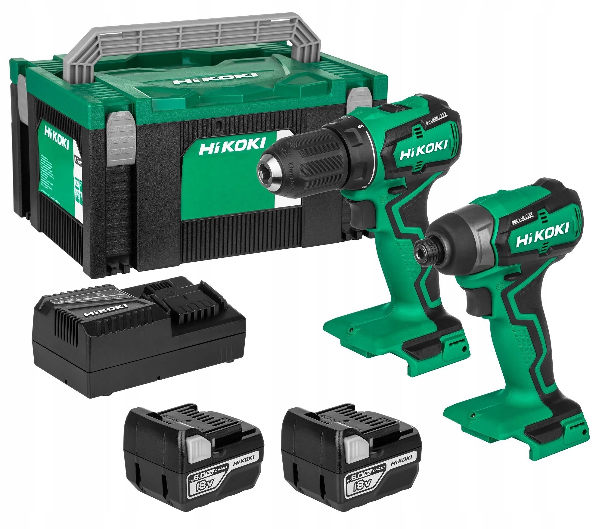 AKUM. DS18DD+WH18DD 2*5.0AH HITSYSTEM HIKOKI