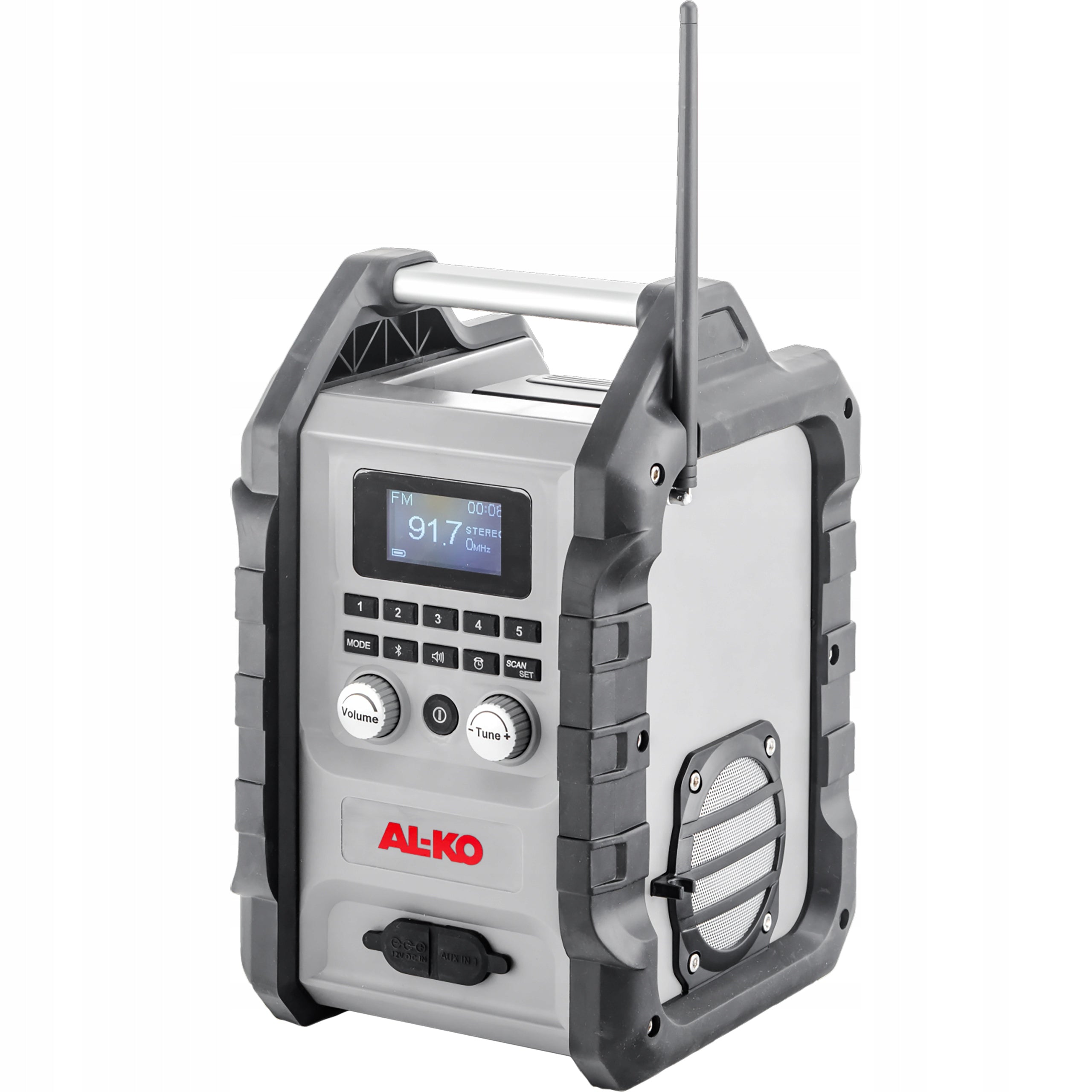 AL-KO Wr 200 Easy Flex Construction Radio Dab Fm Bluetooth Usb 45W 20V Series Easy Flex