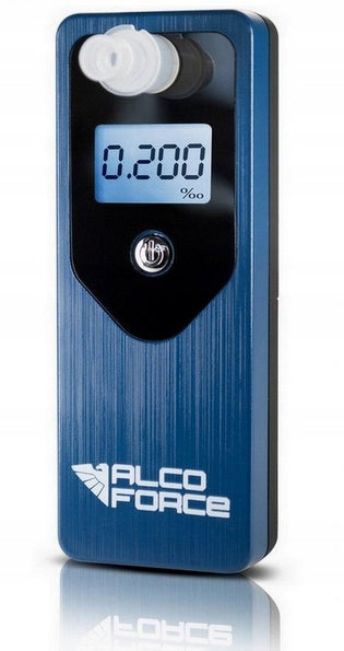ALCOFORCE Evo Blue breathalyzer + calibration year freebie Brand AlcoForce