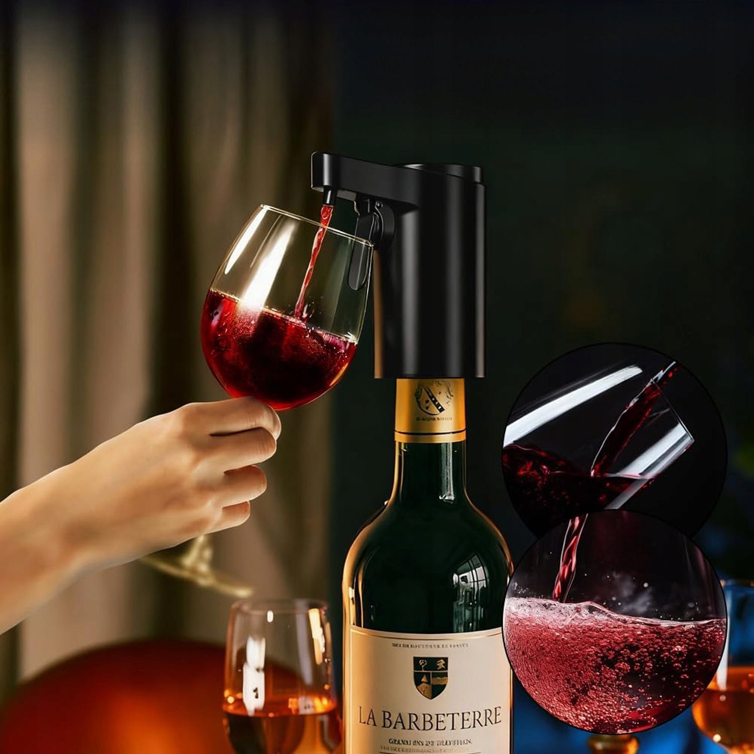 ALCOHOL DISPENSER AUTOMATIC DISPENSER WINE POURER WHISKY VODKA Manufacturer code Automatyczny dzownik do alkoholu elektryczny