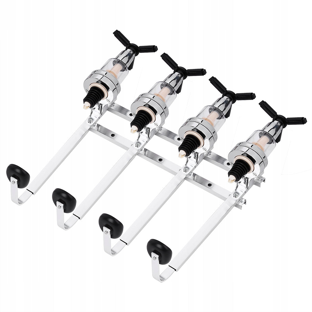 ALCOHOL DISPENSER FOR 4 BOTTLES, WALL MOUNTED SUITABLE FOR BAR