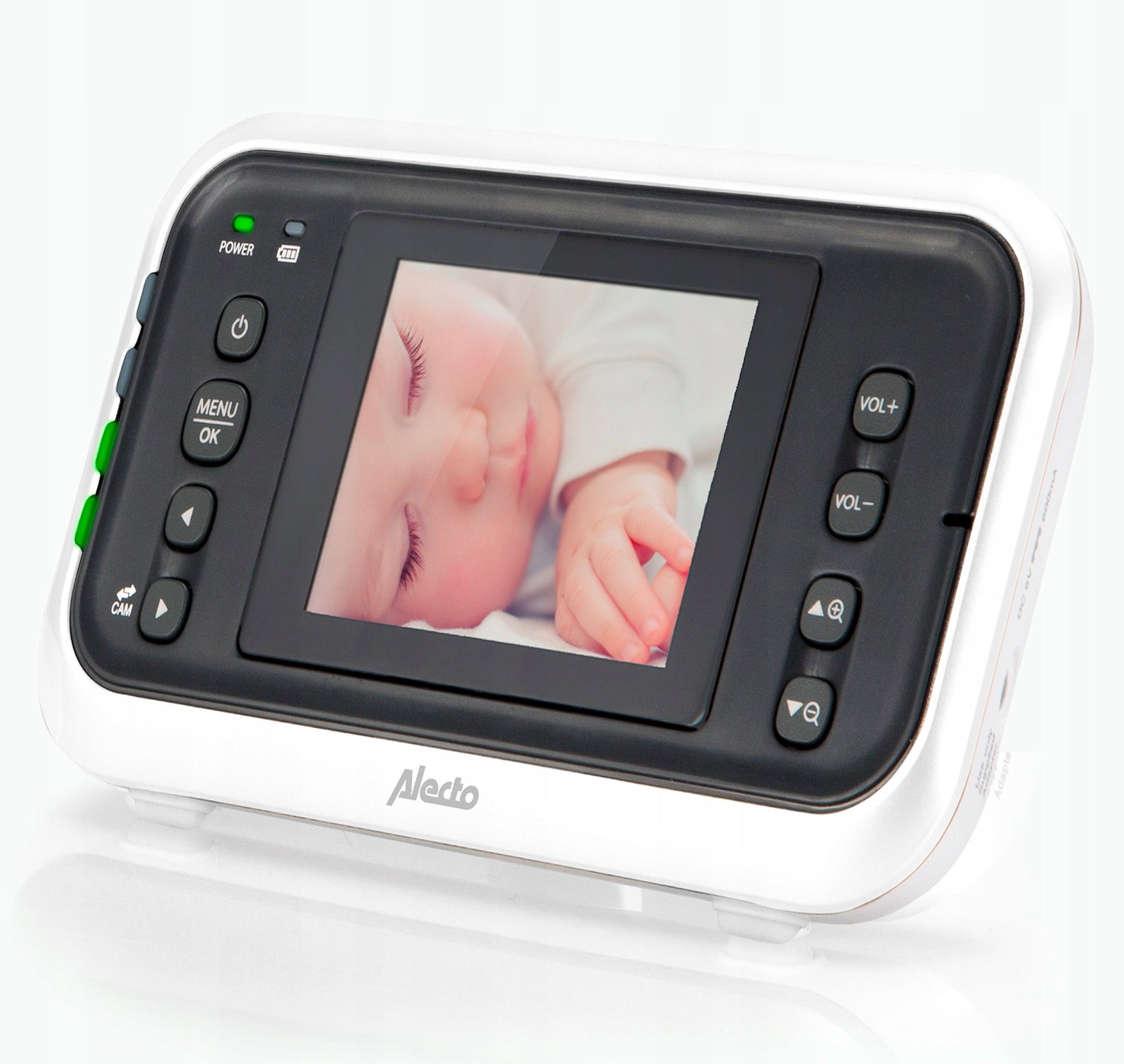 ALECTO DVM-75, digitální video chůvička Product weight with unit packaging 0.62 kg