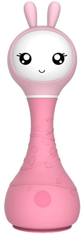 ALILO BUNNY SMARTY BUNNY INTERACTIVE Toy Music Rattle Pink Brand Alilo