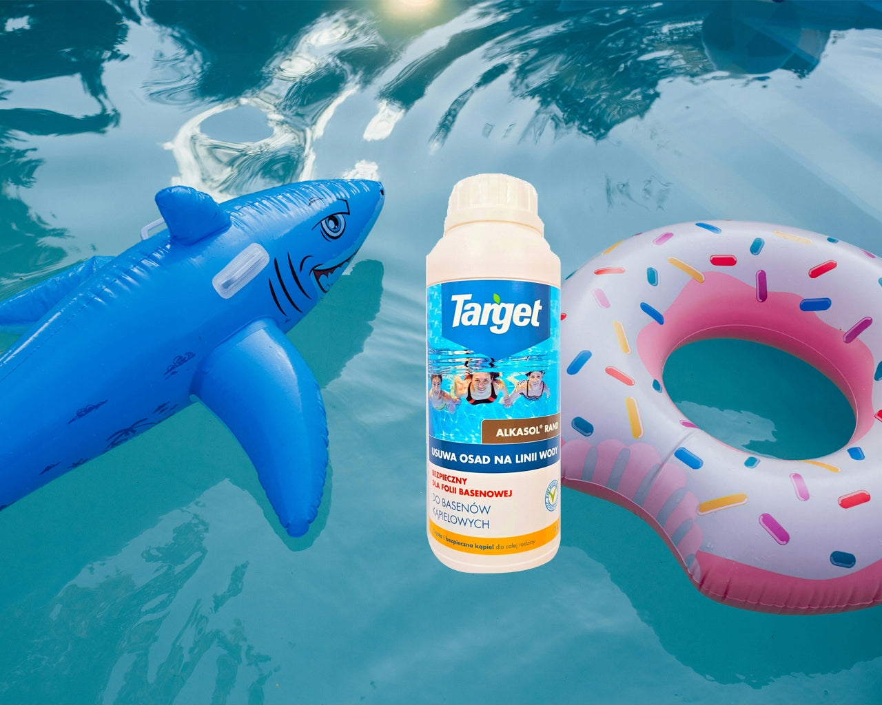 ALKASOL RAND REMOVES SEDIMENTS ON THE WATER LINE 1L TARGET POOL CHEMISTRY FOR POOL Manufacturer code 720717