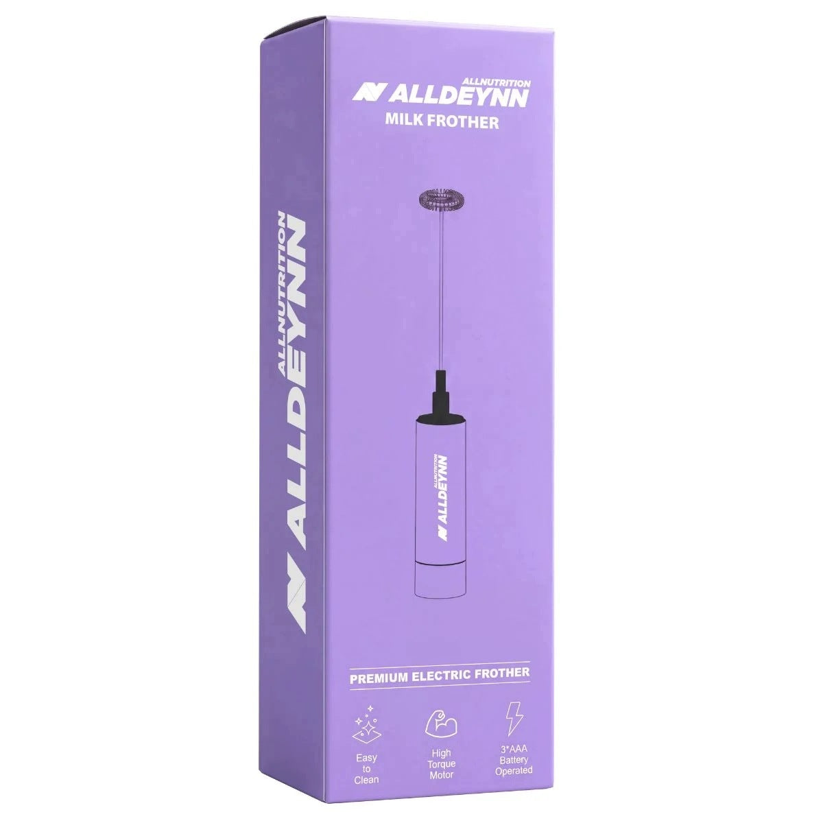 ALLDEYNN FROTHER FOR MILK AND PLANT DRINKS WIRELESS STEEL Packaging status original