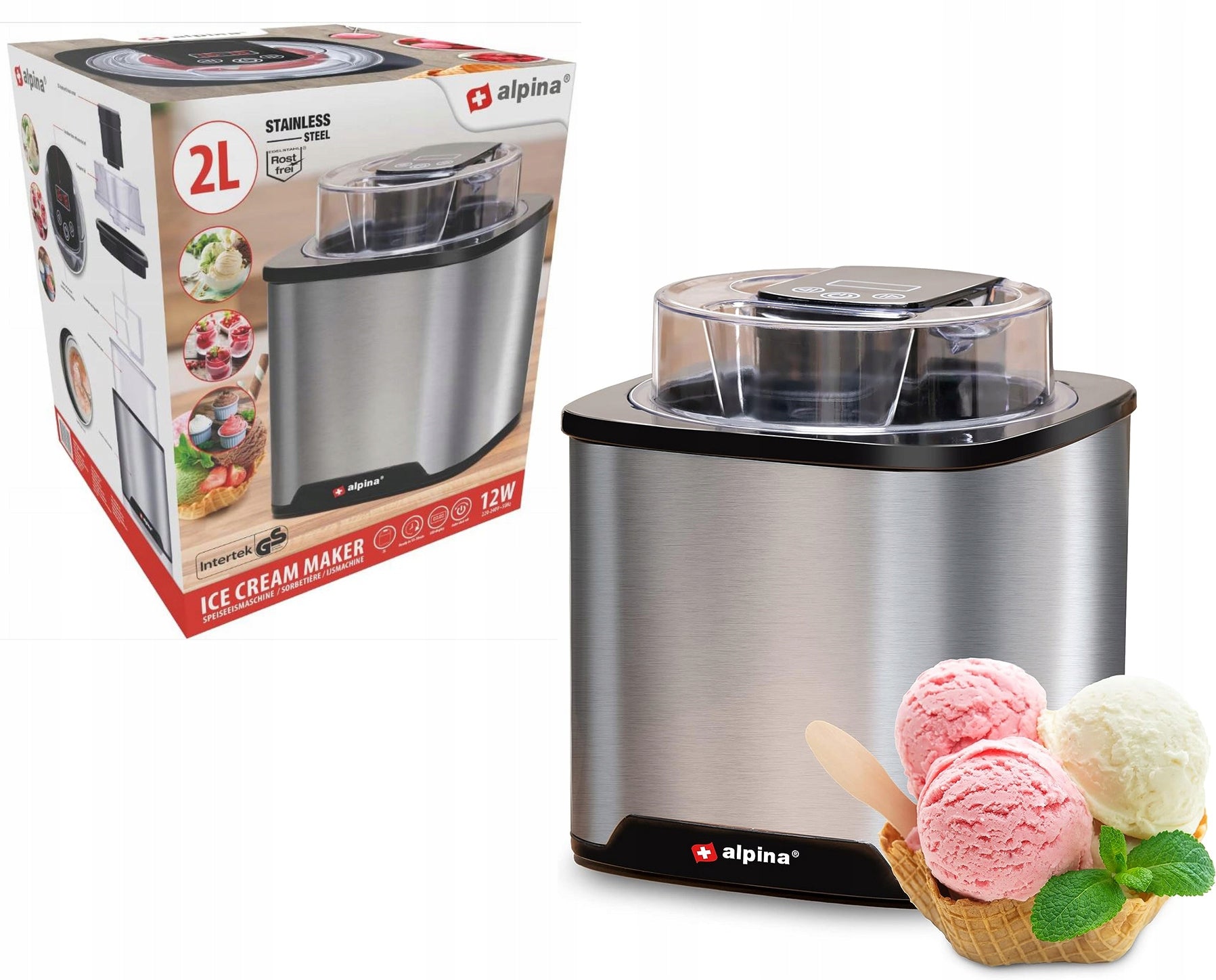 ALPINA Ice cream machine s005