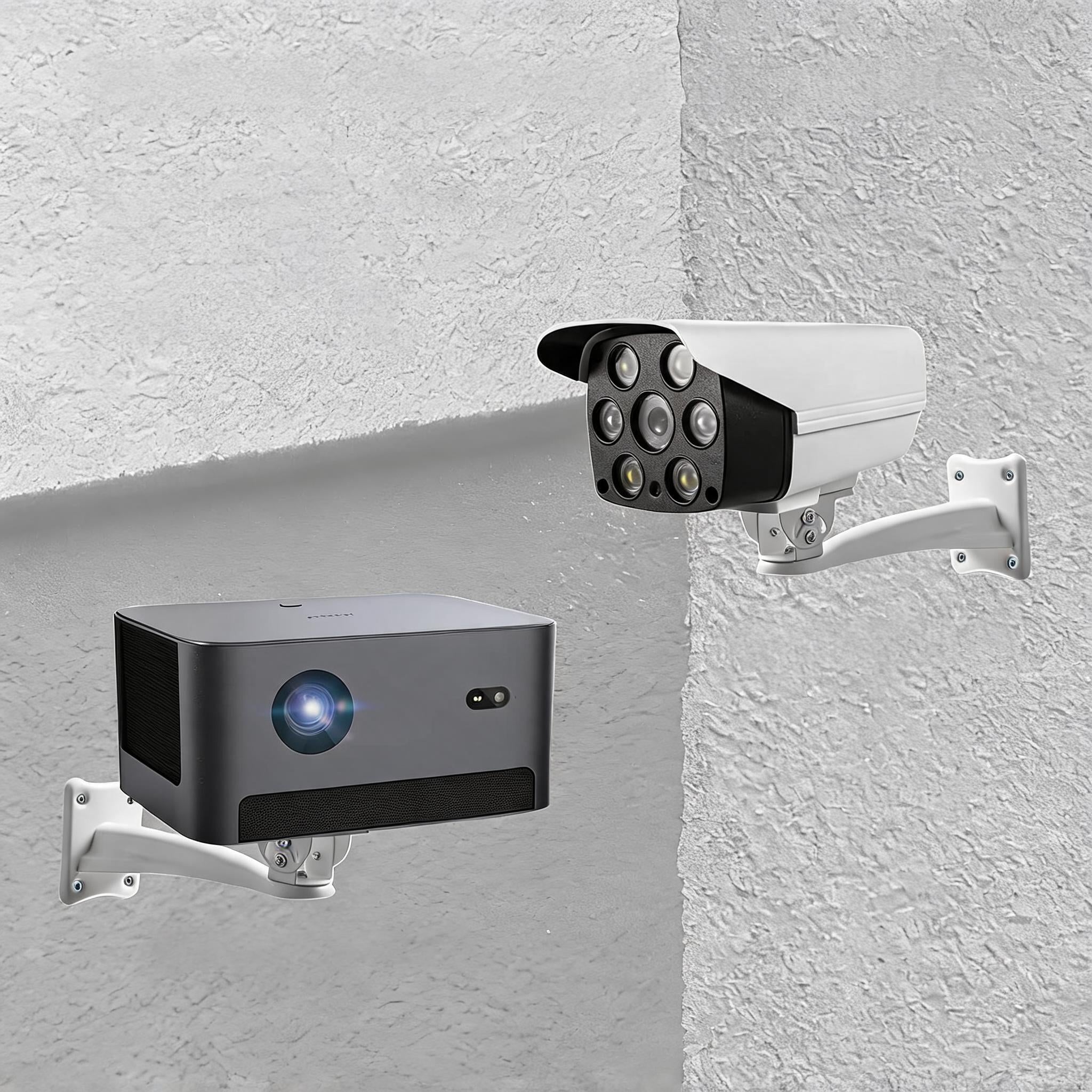ALUMINUM HANDLE HOUSING HOLDER CAMERA HOLDER UNIVERSAL WALL MOUNT Packaging status original