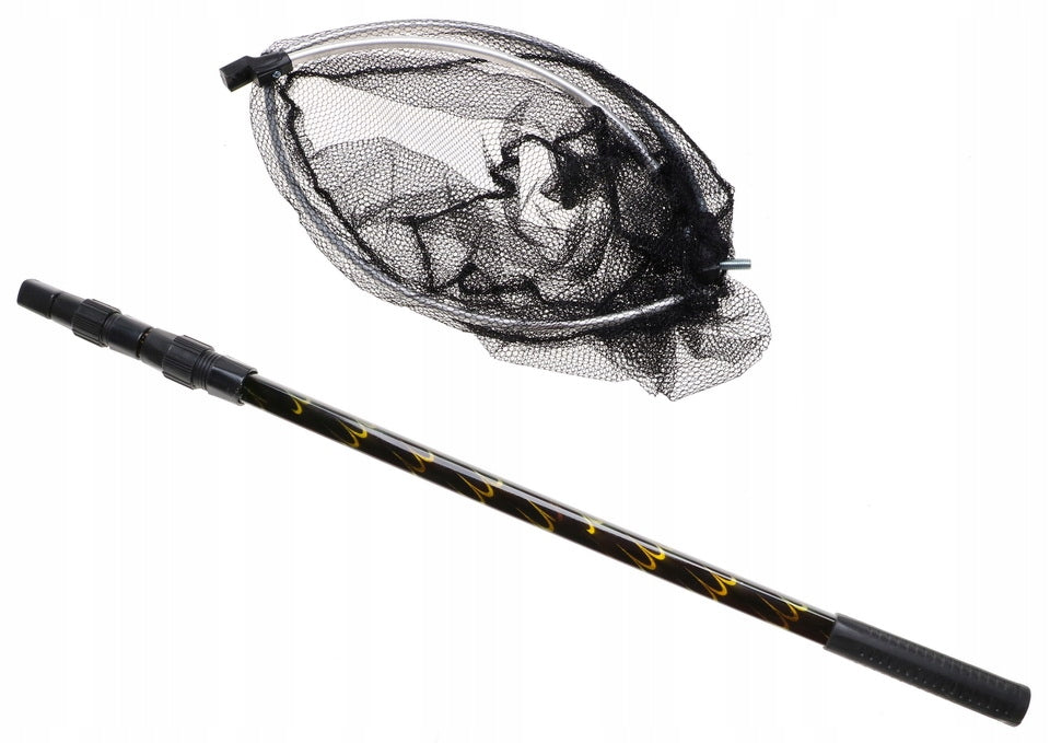 ALUMINUM TELESCOPIC FISHING LANDING NET 180 x 40 cm 3 SECTIONS 220021 Manufacturer code 220021