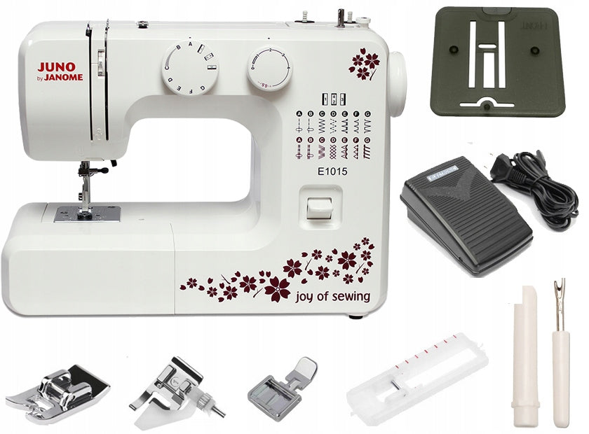 AMAZING home sewing machine JANOME JUNO E1015 + FREEBIE GUIDE Brand Janome