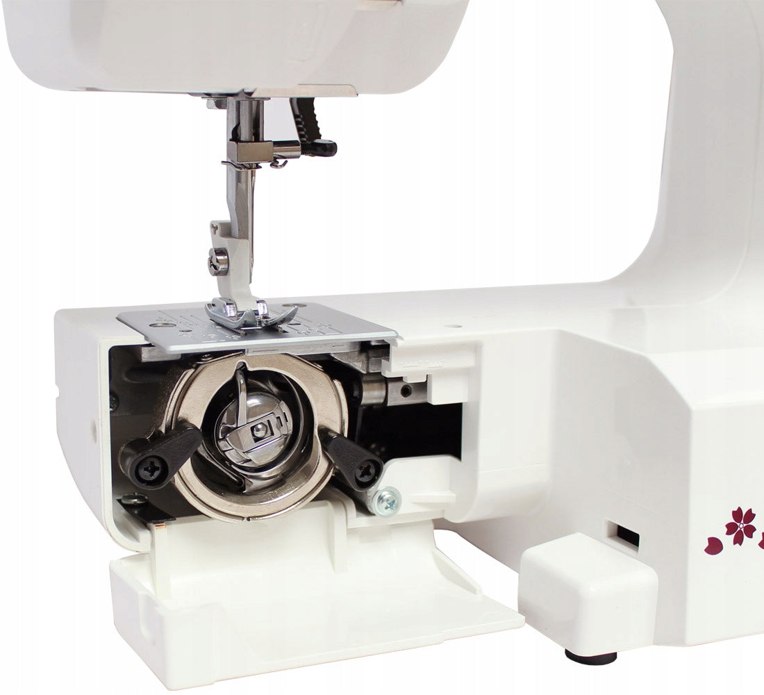 AMAZING home sewing machine JANOME JUNO E1015 + FREEBIE GUIDE Dominant color white