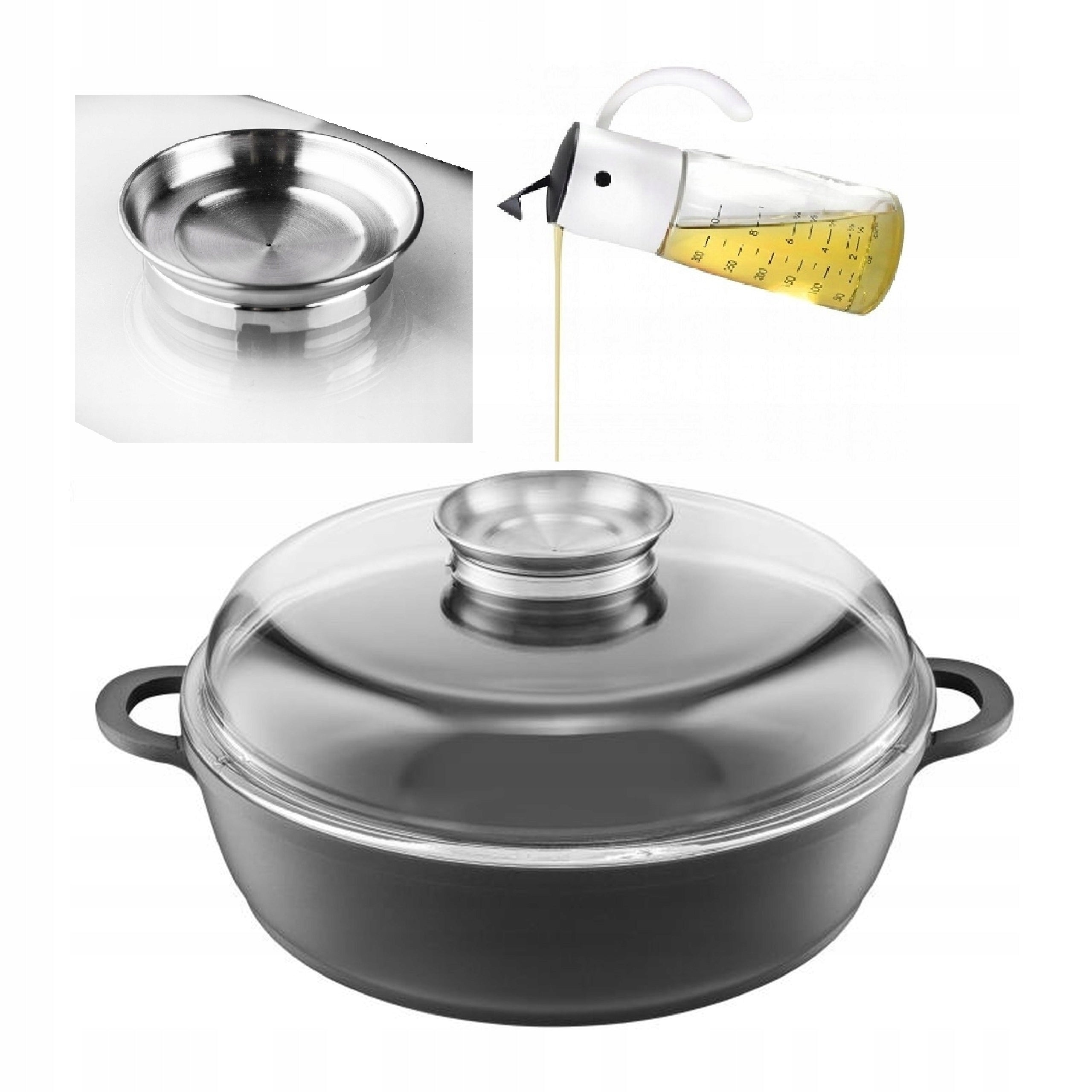 AMBITION DEEP PAN FOR INDUCTION GAS OVEN TAURUS 28 CM