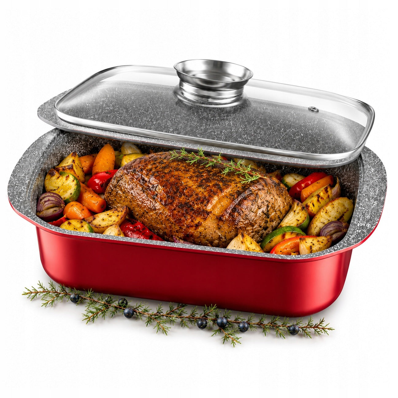 AMBITION JASPER BRITTANY AROMATYZER IN LID OVEN INDUCTION 6,5 L Packaging status original