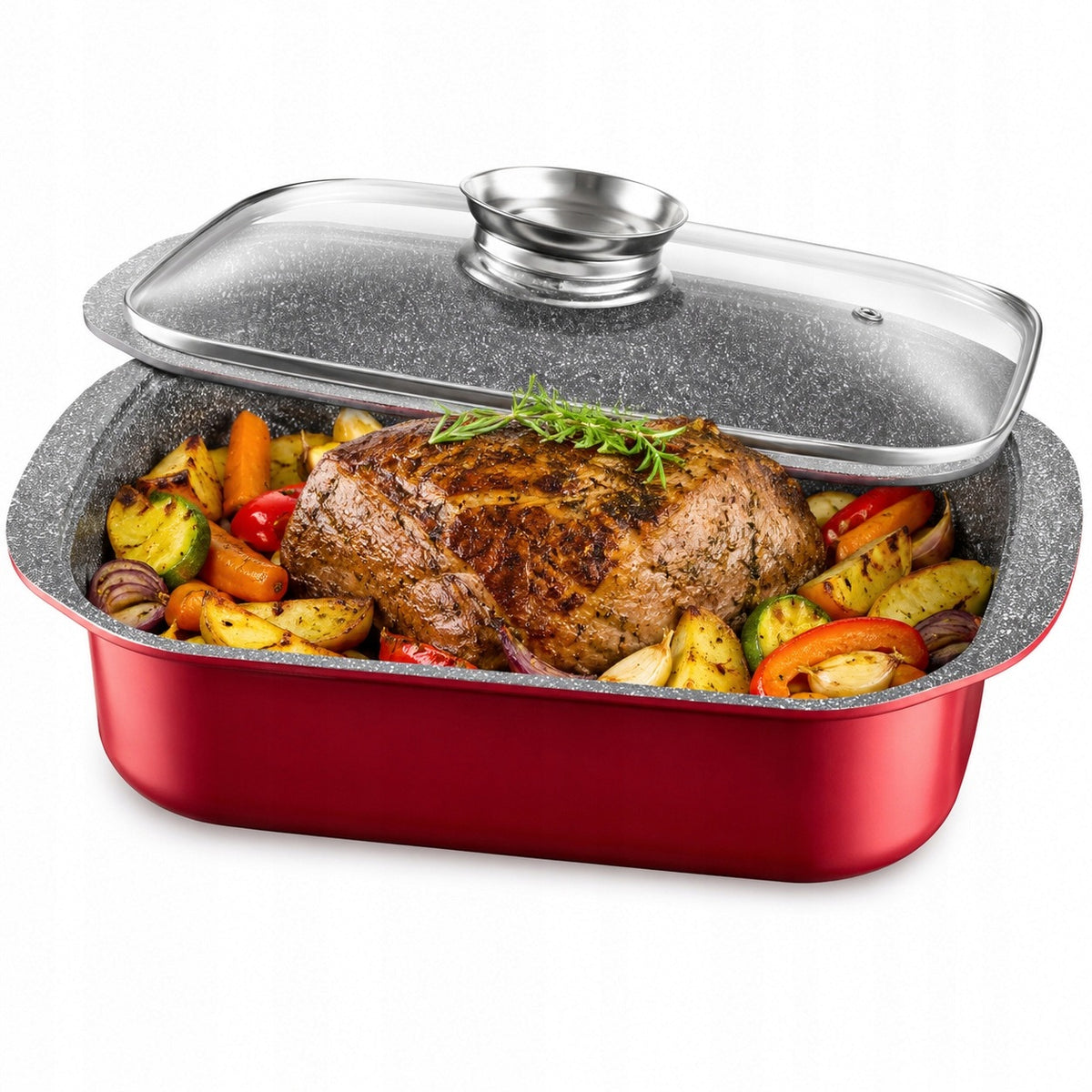 AMBITION JASPER INDUCTION AROMATIZER PAN FOR OVEN 6,5 l Packaging status original