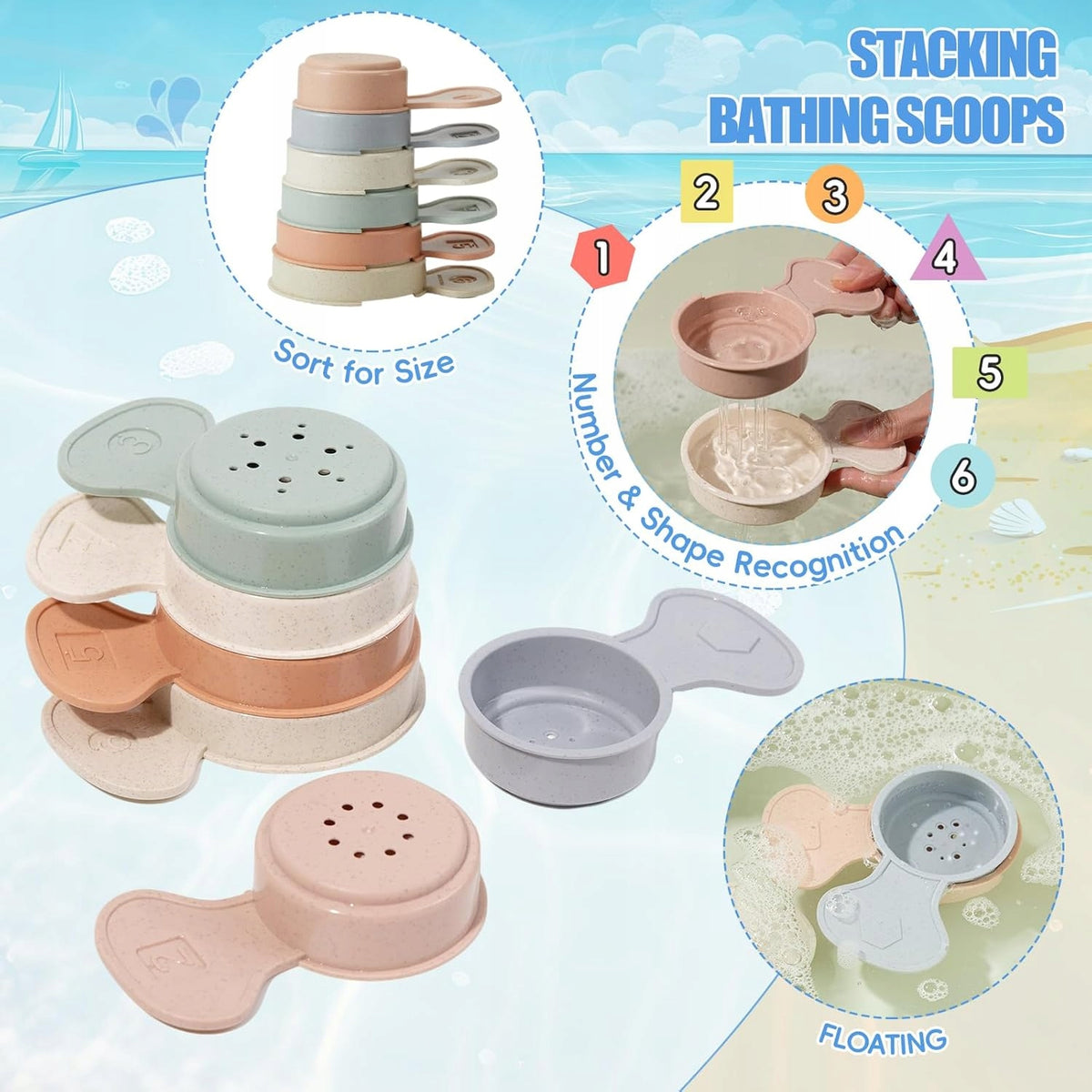 AMCHSURI Bath toys for young children Brand no brand