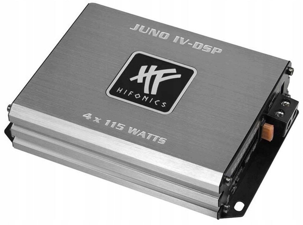 AMPLIFIER AUDI A3 A4 A5 A6 Q3 Q5 HIFONICS JUNO DSP PLUG&PLAY Manufacturer code JUNO-IV-DSP-ISO + QL52-AUDI