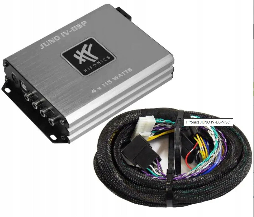 AMPLIFIER AUDI A3 A4 A5 A6 Q3 Q5 HIFONICS JUNO DSP PLUG&PLAY Packaging status original