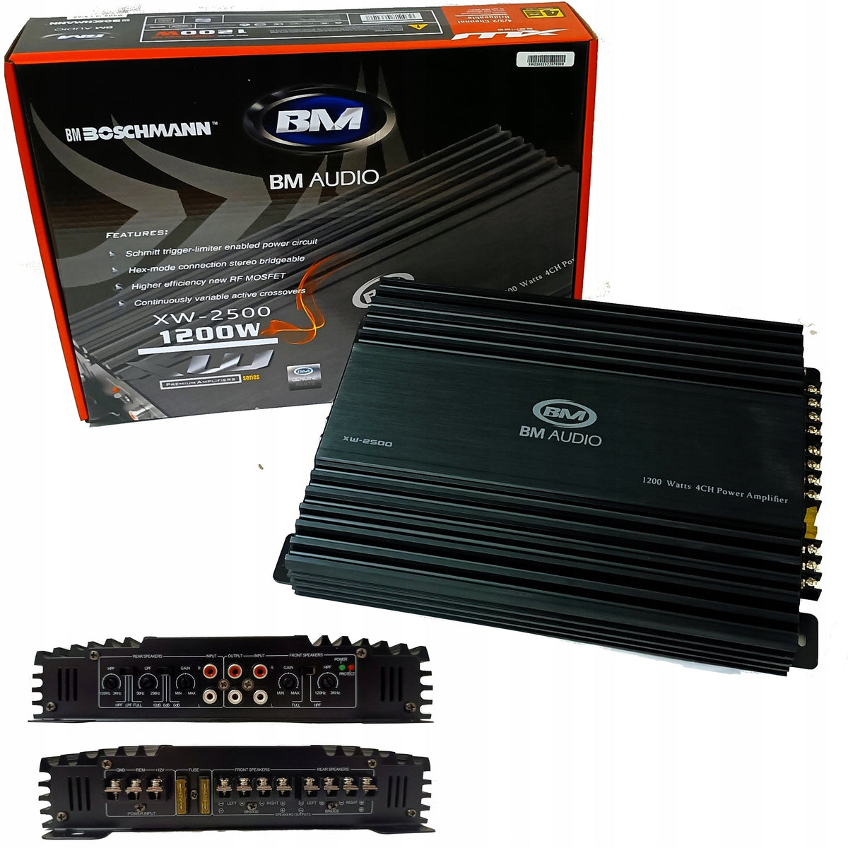 AMPLIFIER BM 1200W xw-2500