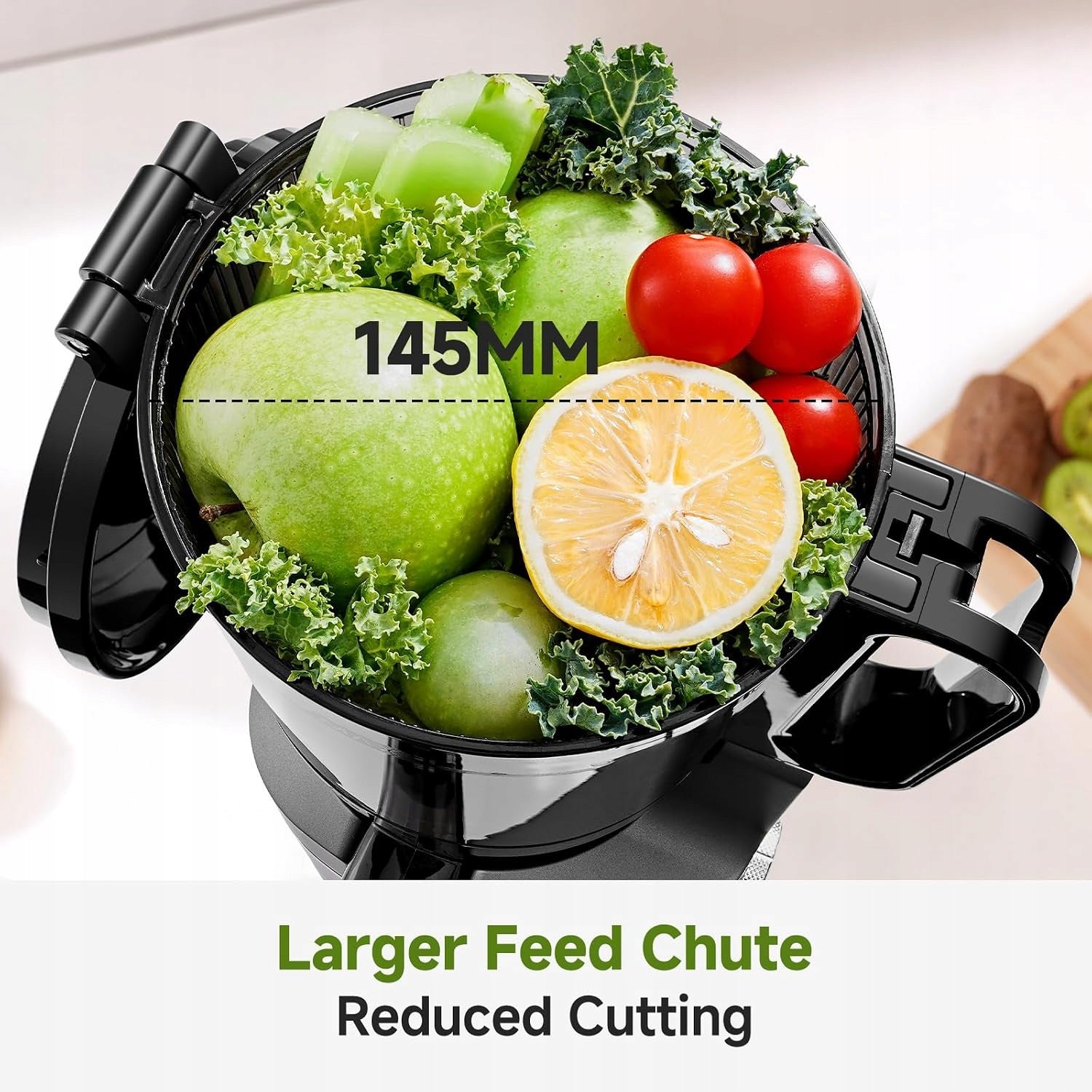 AMZCHEF JUICER 250W AUTOMATIC 135MM CAPACITY 1,8L TRIPLE FILTER Brand Amzchef