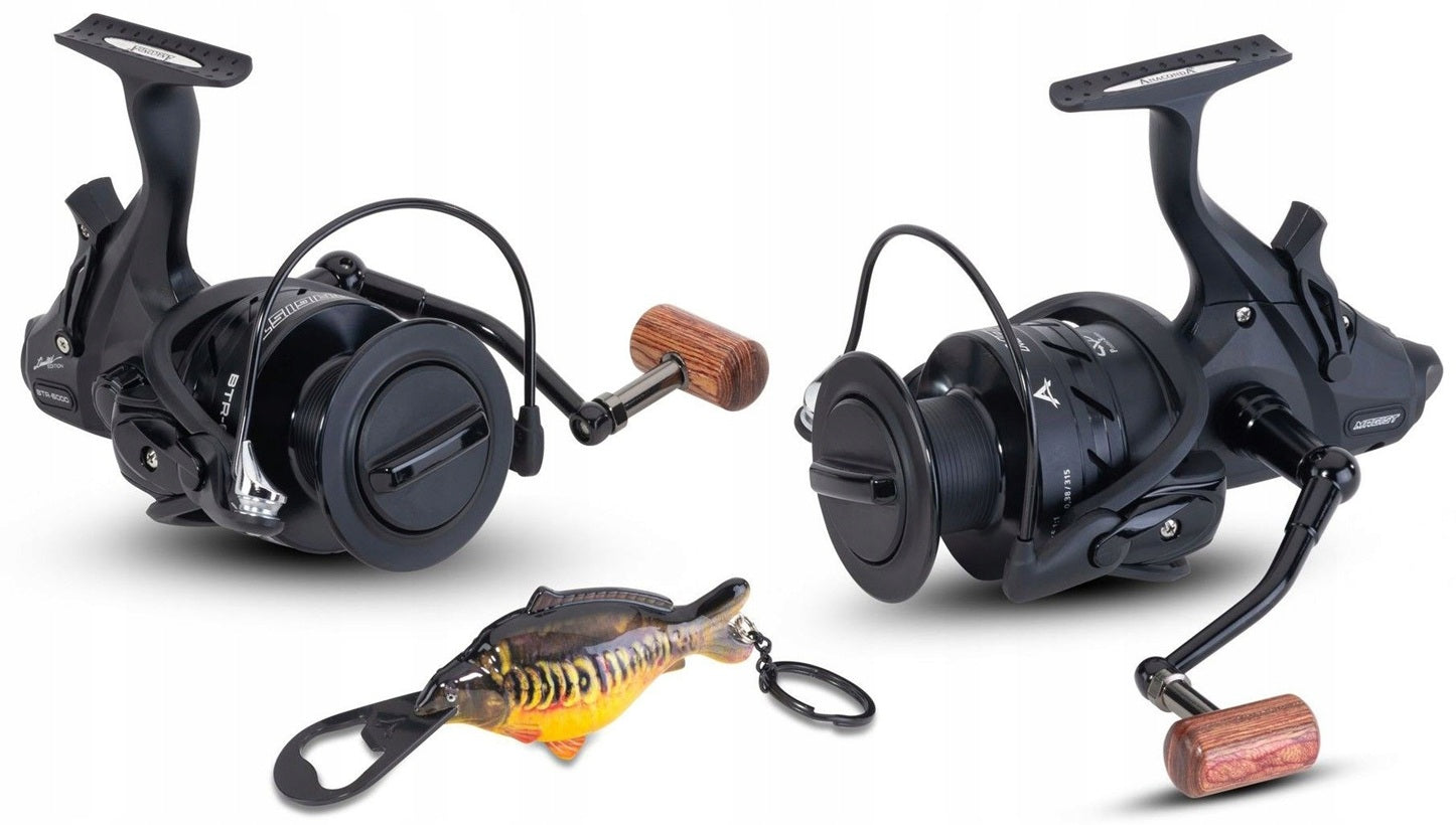 ANACONDA BLACK BOX Set of 2x Carp Reel MAGIST BTR-6000 + BOX Packaging status original