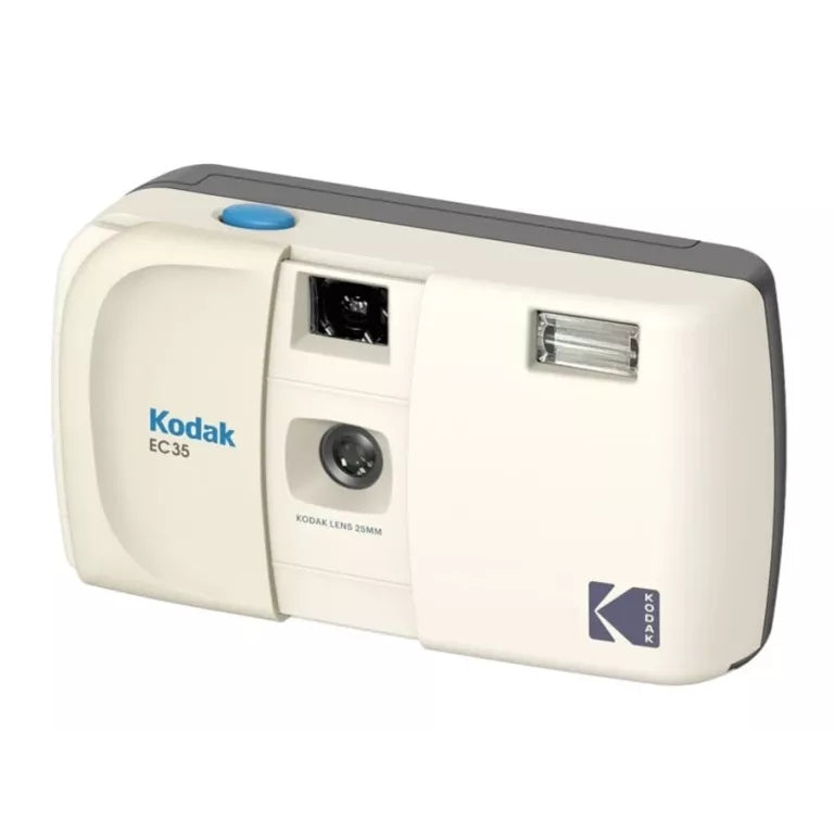 ANALOG CAMERA KODAK EC35 25MM POINT AND SHOOT FLASH - BEIGE