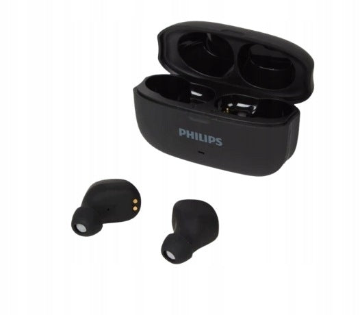 ANC PHILIPS T1500 WIRELESS EARBUDS WITH MICROPHONE - BLACK Brand Philips