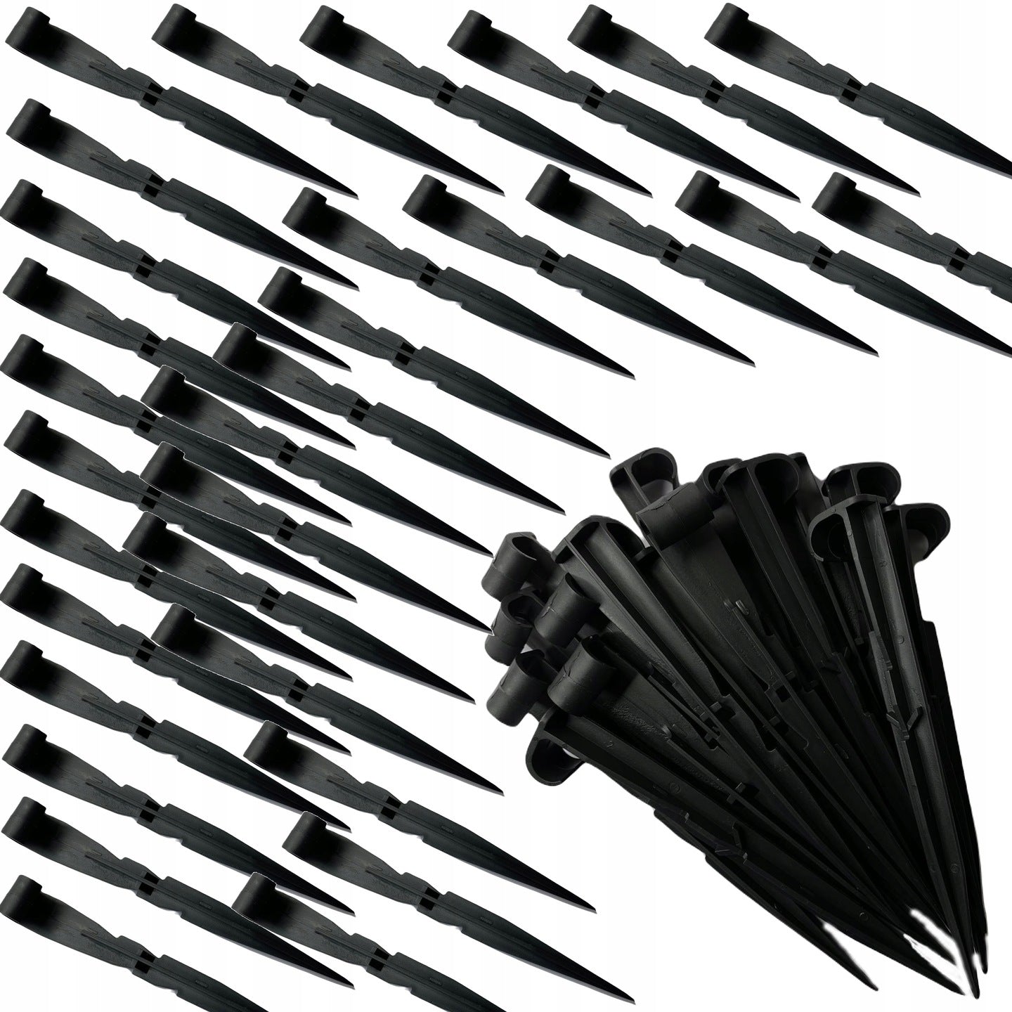 ANCHOR PINS for fixing pipe drip line handles ANCHORS 100 pieces Packaging status original