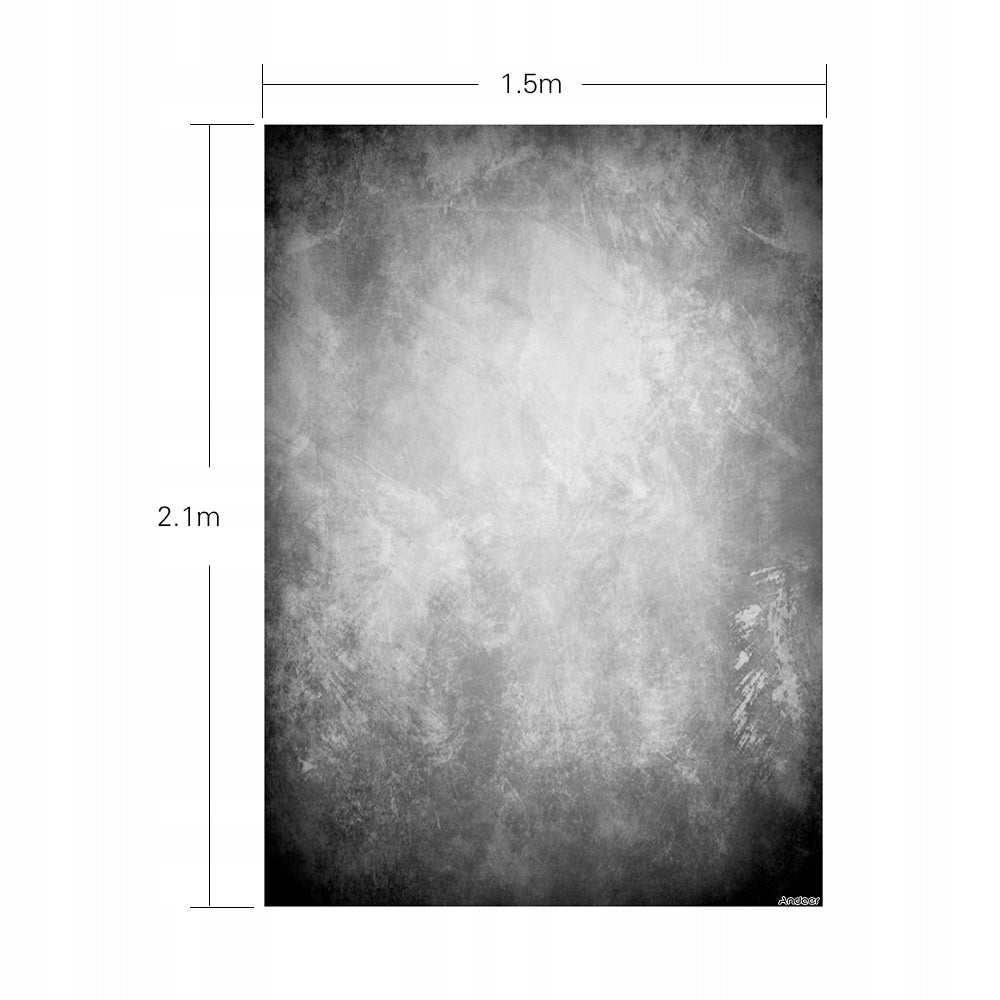 ANDOER 1.5 X 2.1M GREY VINTAGE PHOTO BACKGROUND Packaging status original