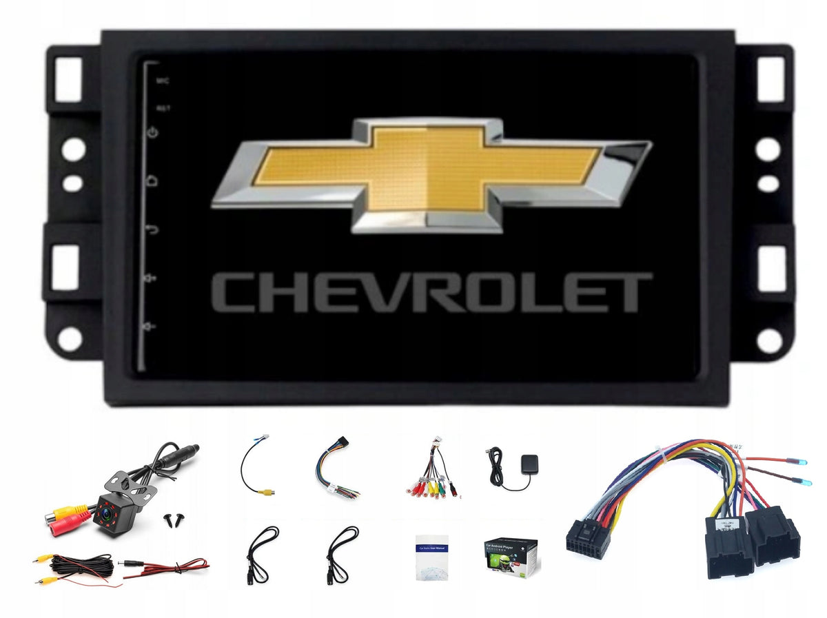ANDROID GPS CAR RADIO for CHEVROLET CAPTIVA EPICA AVEO with CARPLAY, WIFI, and USB Manufacturer code Q9