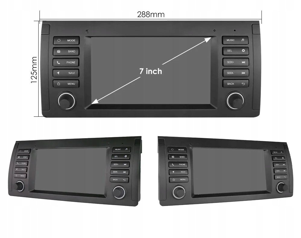 ANDROID RADIO NAVIGATION FOR BMW X5 E53 6/128GB DSP CARPLAY QLED RADIO LTE Brand Smart Radio Car