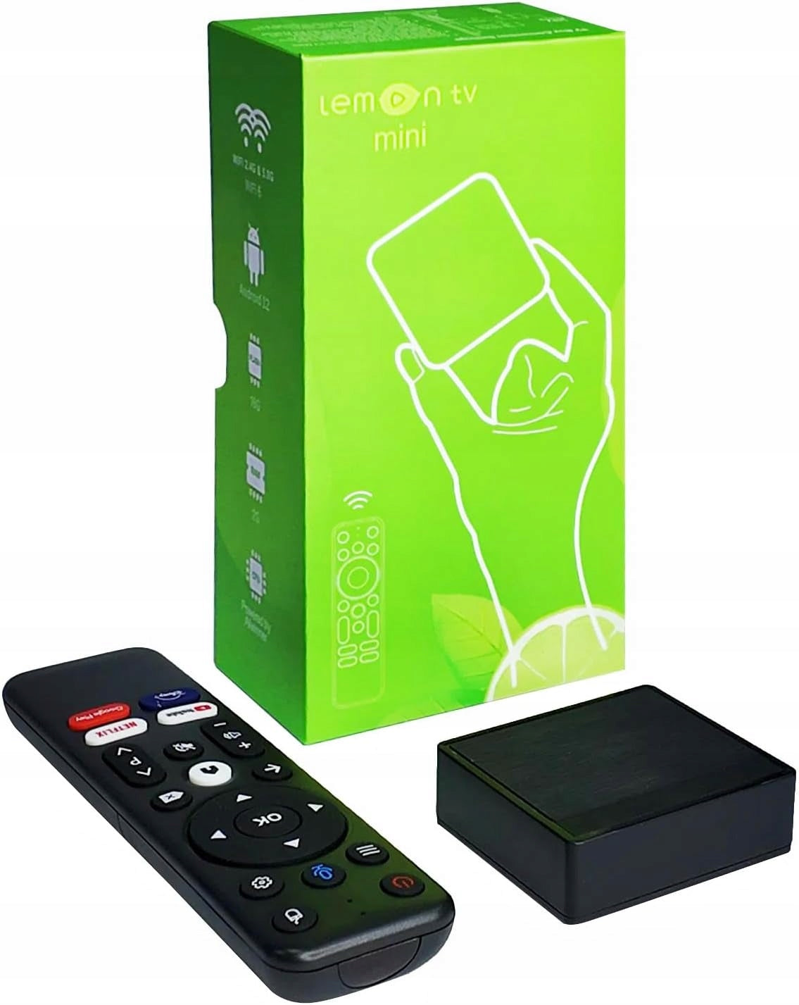 ANDROID TV BOX BOXPUT LEMON TV MINI MEDIA PLAYER BLUETOOTH KIT