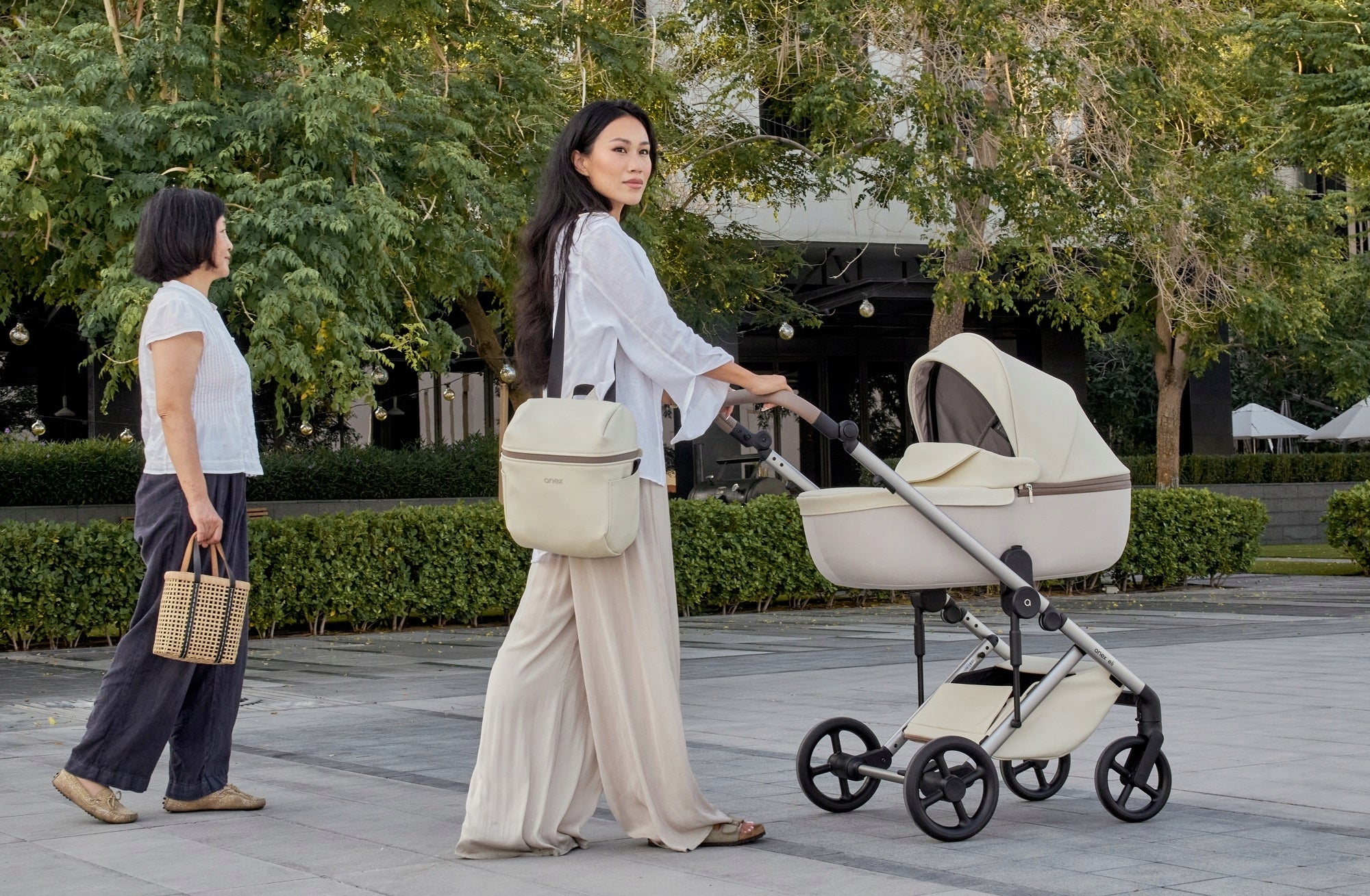 ANEX ELI STROLLER 2in1 RAISED GONDOLA EPP STROLLER 3 x GATO CUSHIONING Brand Anex