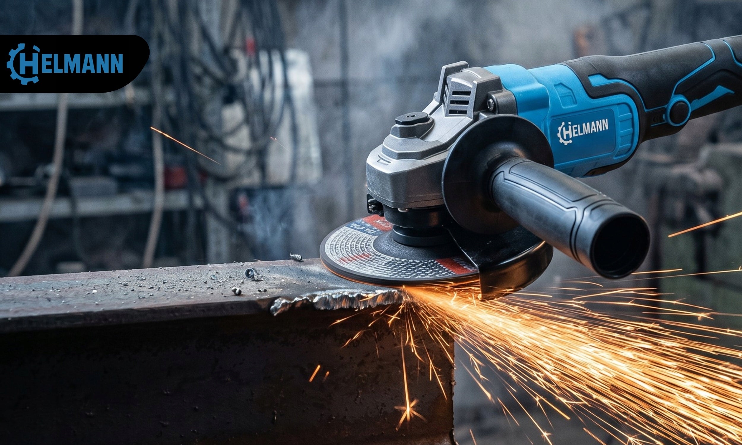 ANGLE GRINDER 125 CORDLESS BRUSHLESS 2X AKU 4.0Ah DIAX ANGLE Number of batteries 2