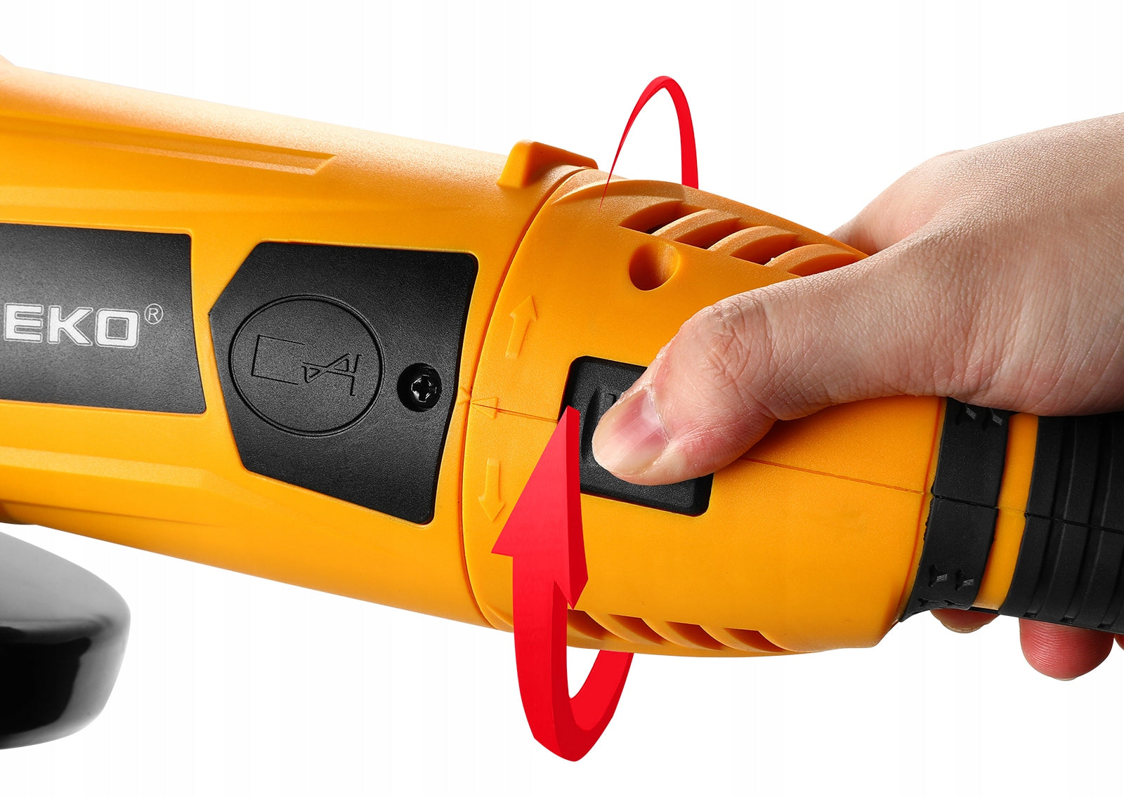 ANGLE GRINDER ANGLE 2000 IN 230 MM STRONG SHIELD DEKO Supply voltage 230 V