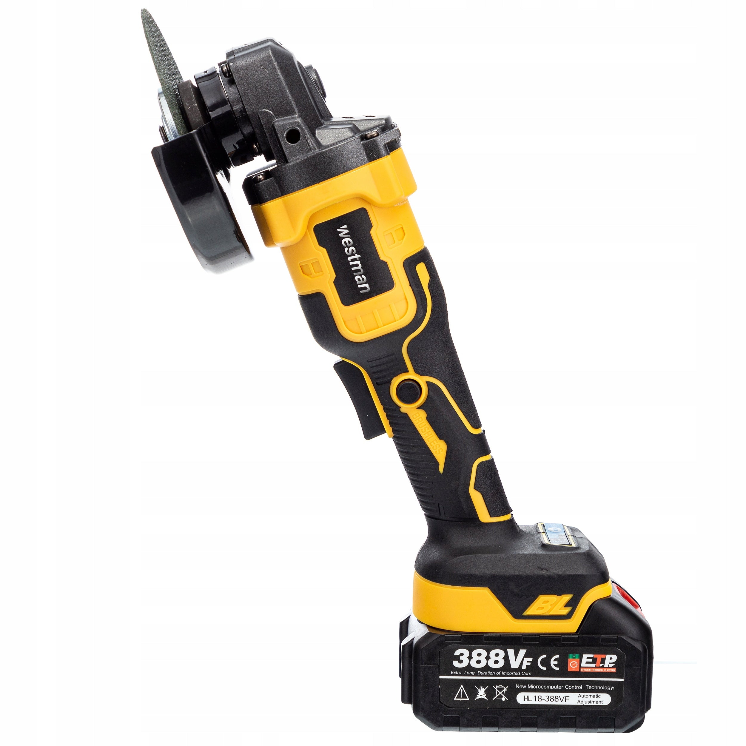 ANGLE GRINDER CORDLESS ANGLE BATTERY 2PCS WESTMAN JM-115 Brand no brand