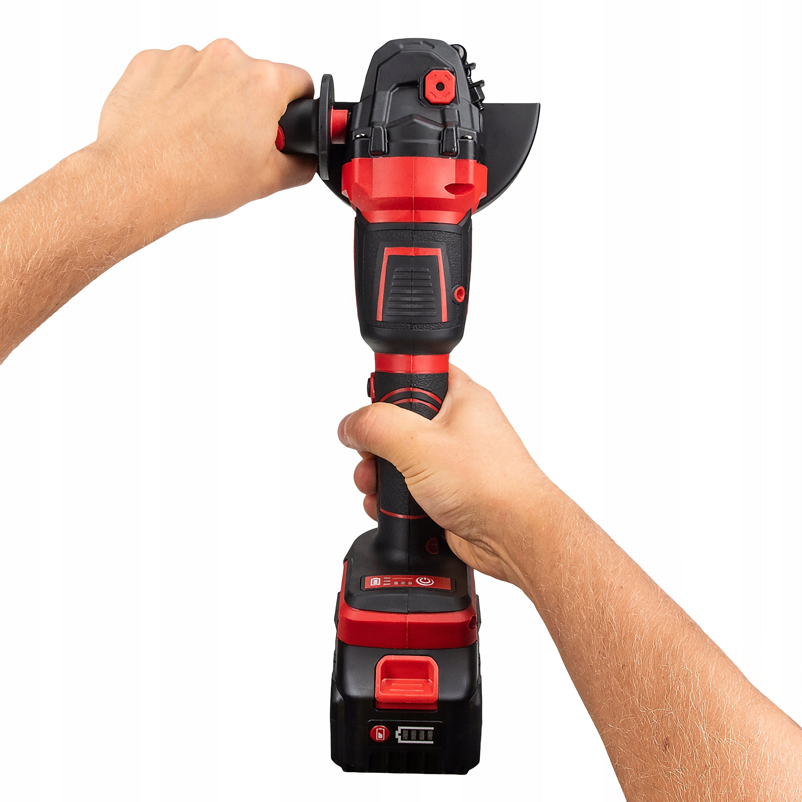 ANGLE GRINDER CORDLESS SPEED CONTROL 125MM BRUSHLESS 2xAKU Power supply type rechargeable battery