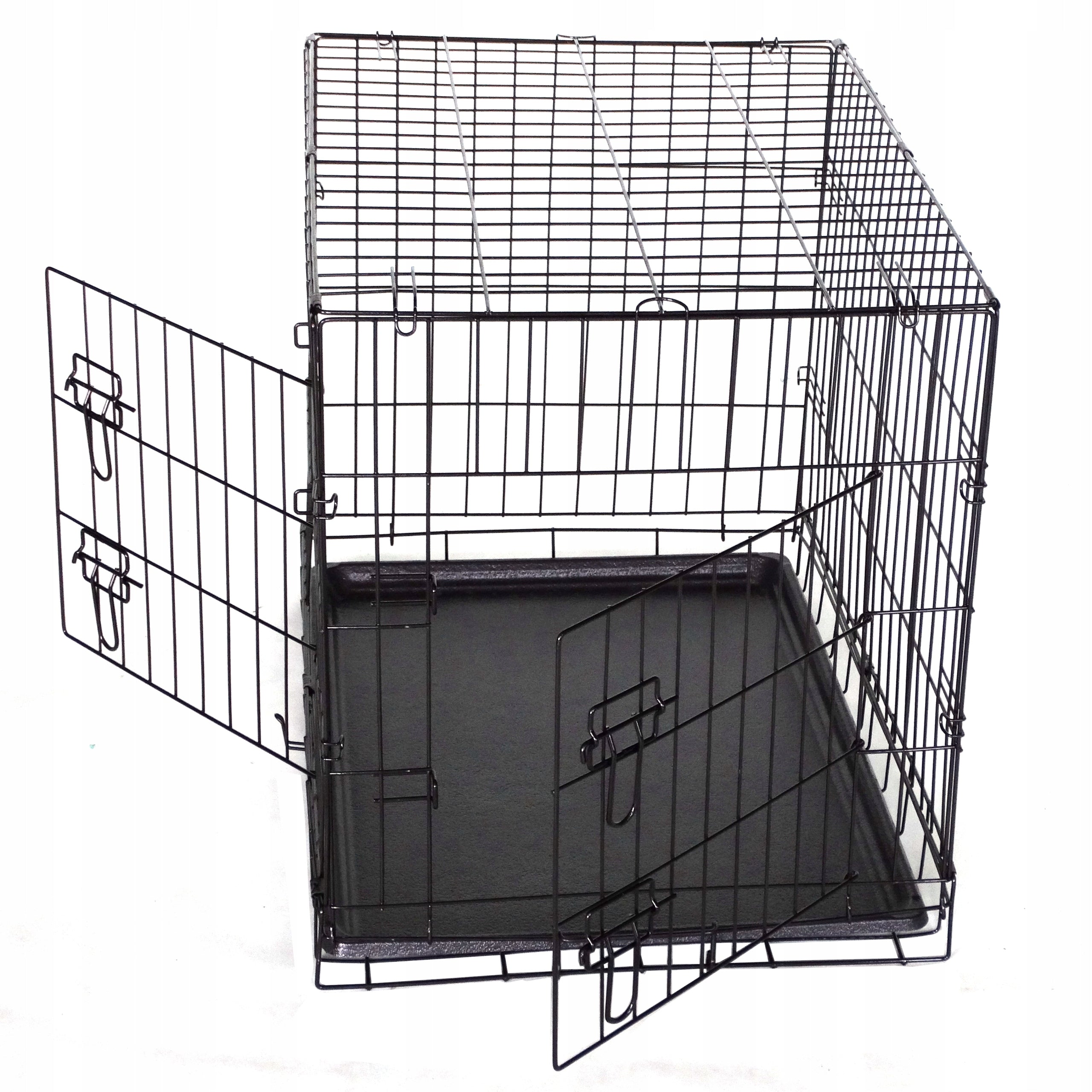 ANIMAL DOG CAGE METAL KENNEL PLAYPEN TRANSPORTER XXXL 121x76x82 Manufacturer code 4D-KZS-5