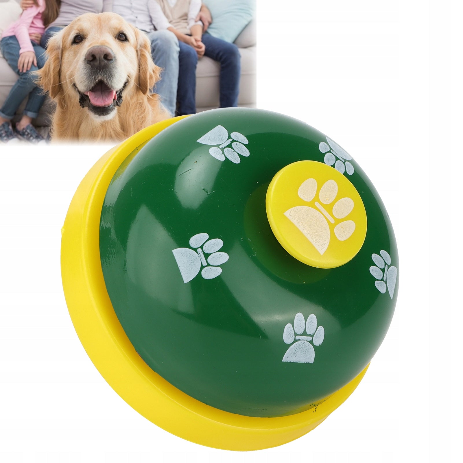 ANIMAL TRAINING BELL PORTABLE INTERACTIVE EDUCATIONAL Packaging status original