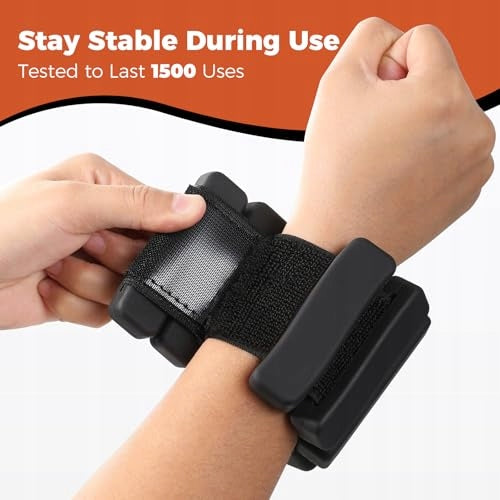 ANKLE WEIGHTS BLACK 1 KG SET OF 2 PCS FOR WOMEN HOME GIFT Weight (mass) 1 kg