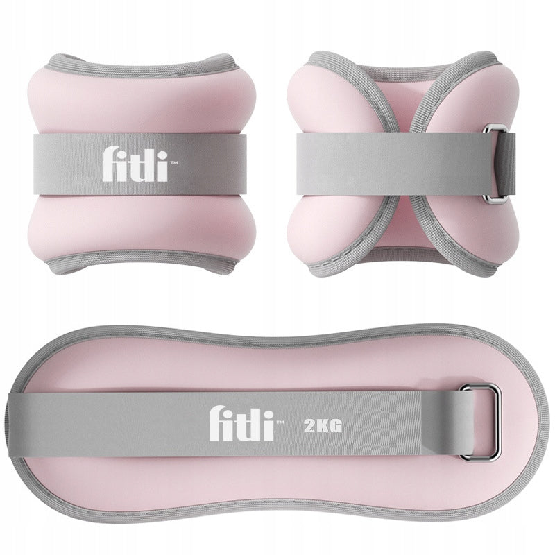 ANKLE WEIGHTS HANDS 2 KG WRIST LEG WEIGHTS 2x 2KG