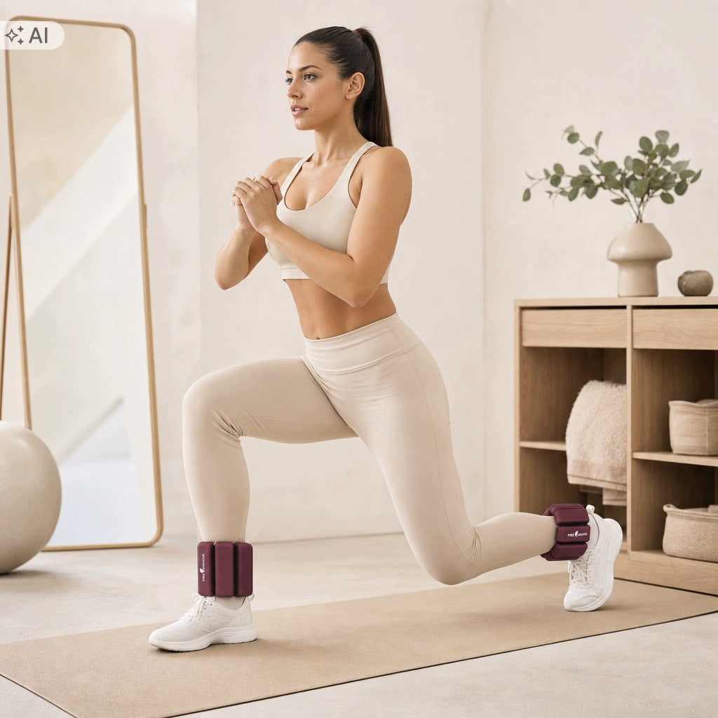 ANKLE WEIGHTS SILICONE WRISTS 2x450g FOR LEG HAND EXERCISES Manufacturer code OBCIĄŻNIKI CIĘŻARKI NA KOSTKI NADGARSTKI