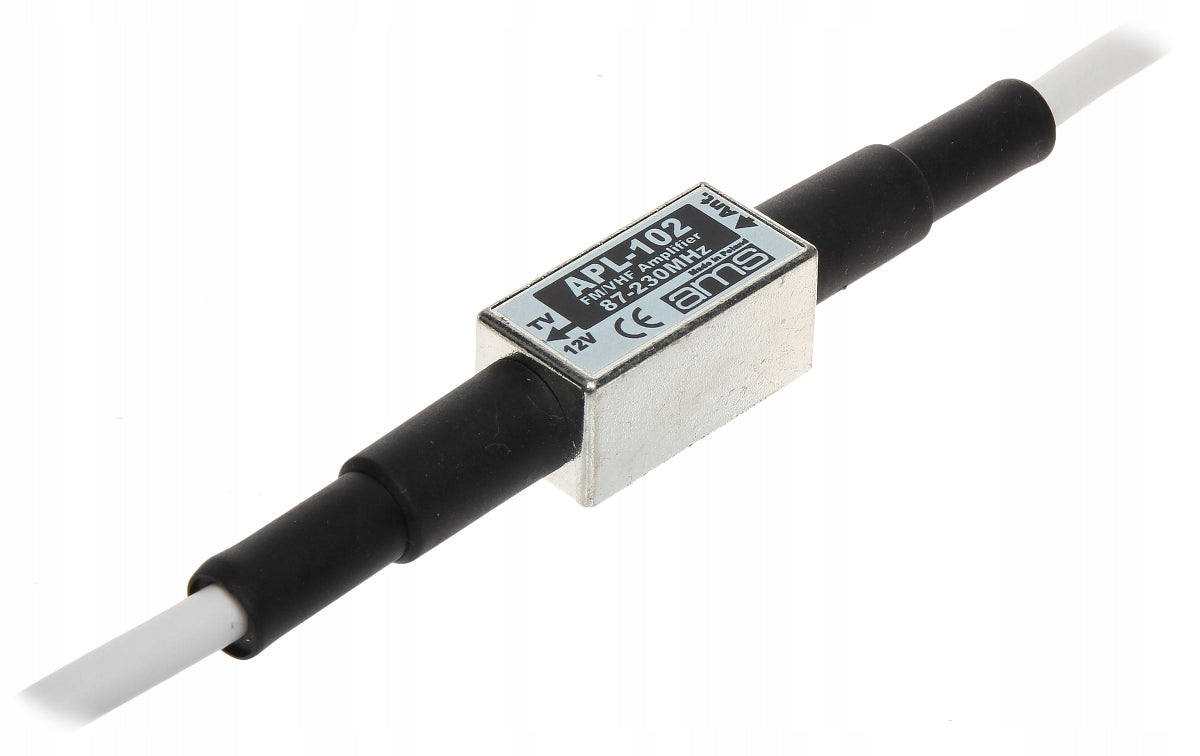 ANTENNA AMPLIFIER FM VHF DAB AMS Manufacturer code WZMACNIACZ FM VHF DAB AMS ANTENOWY