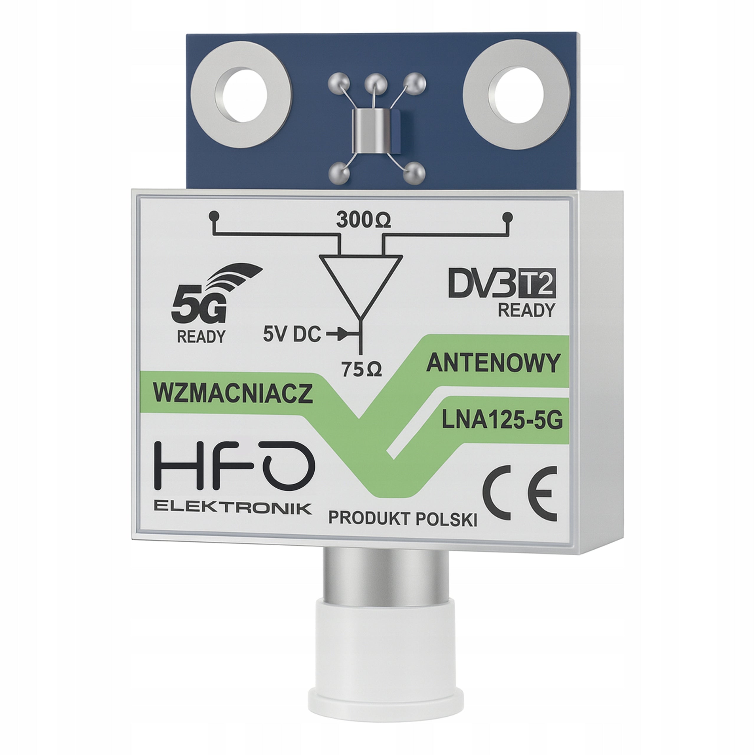 ANTENNA AMPLIFIER HFO LNA125-5G WITHOUT INTERFERENCE TV DVB-T2